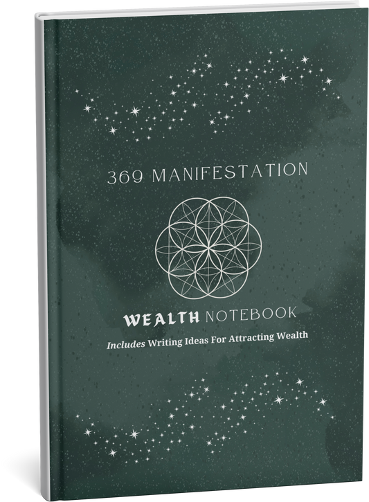 369 Manifestation Wealth Notebook