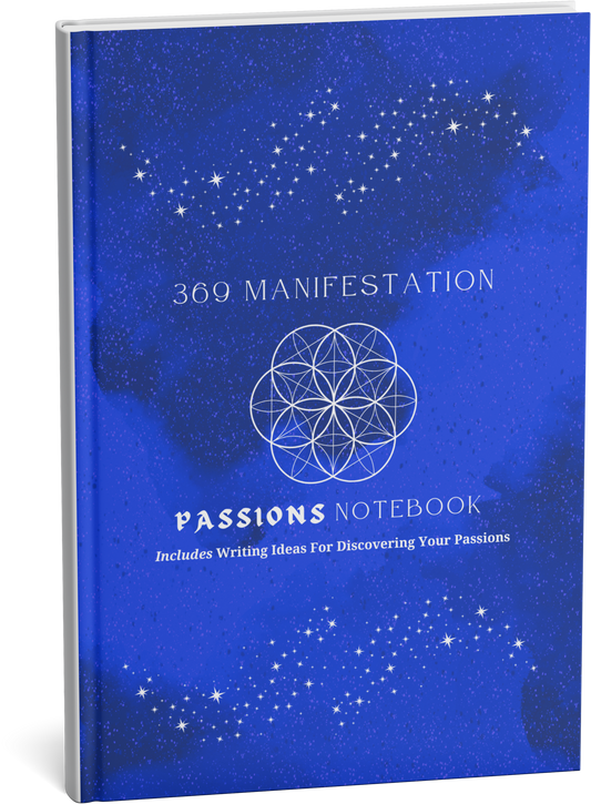 369 Manifestation Passions Notebook